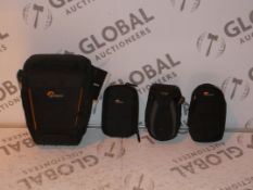 Lot to Contain 5 Lowepro Camera Bags Combined RRP