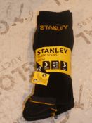 Lot to Contain 10 Packs of 3 Size UK6 - 11 Stanley