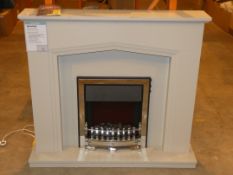 Electrical 2KW Fireplace Suite RRP£480 (100612332)