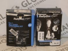 Lot to Contain 2 Boxed Assorted Babyliss Hair Remo