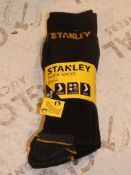 Lot to Contain 10 Packs of 3 Size UK6 - 11 Stanley