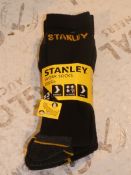 Lot to Contain 5 3Pack Stanley Socks Size UK6-11 C