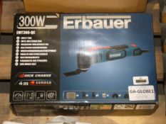 Boxed Erbauer EMT300QC Multi Tool RRP£70 (622FX)(3