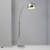 Boxed Fresh Chrome Plated Arc Lamp RRP£80 (BQO1317