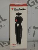 Boxed Manfrotto Mini Tripod Pixie Mini Universal Phone and Ipad Tripod RRP£25each