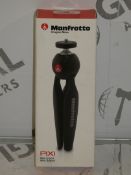 Boxed Manfrotto Mini Tripod Pixie Mini Universal Phone and Ipad Tripod RRP£25each