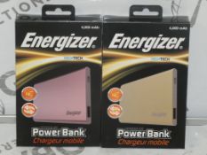 Assorted Energiser Power Banks Combined RRP £250