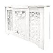 White Adjustable Victorian Radiator Cabinet RRP£95 (328024)