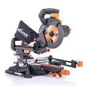 Boxed Evolution 210mm TCT Multi Material Cutting Compound Mitre Saw RRP£65 (SX01275475)