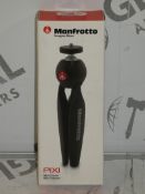 Boxed Manfrotto Mini Tripod Pixie Mini Universal Phone and Ipad Tripod RRP£25each