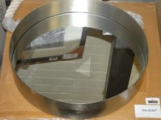 Boxed 38cm Silver Porthole Mirror RRP £85