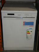 Sharp Qw-g472w AA Rated Under the Counter Dishwasher with 12 Months Manufacturers Warranty