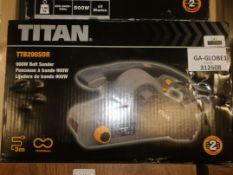 Boxed Titan TTB290SDR 900W Belt Sander RRP£40 (312608)