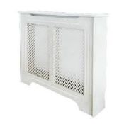 White Adjustable Victorian Radiator Cabinet RRP£95 (328024)