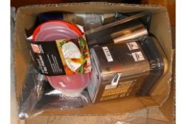 Lot To Include OXO Steel Pop Container, 1 Kitty Kitchen Timer, 2 Microwave Egg Poach, 1 Gas