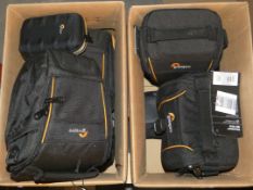 Lot to Contain 10 Lowepro Camera Bags