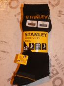 Lot to Contain 5 Packs of 3 Stanley Socks Combined RRP£30