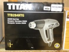 Boxed Titan TTB284HTG 2000w Heat Guns RRP£25 (312932)