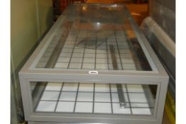 Low Level Industrial Strength Glass Display Cabinet RRP£1500