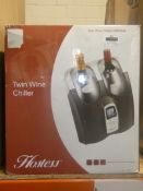 Boxed Hostess HWO2MA Twin Wine Chiller RRP£150