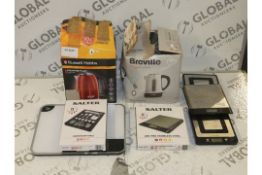 Assorted Items in a Box to Include Breville Vista