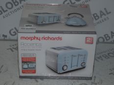 Boxed Morphy Richards Accents 4 Slice Toaster in A