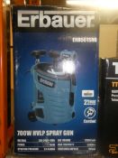 Boxed Erbauer ERB561SRG 700w HVLP Spray Gun RRP£50 (312608)