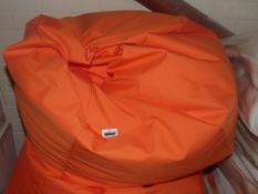 Luminous Orange Childrens Bean Bags