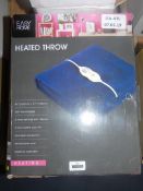 Boxed Easy Home Heated Throws