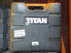 Lot to Contain 2 Titan TTB689CS 500w Mini Circular Saw Combined RRP£100 (307983)