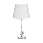 Lot to Contain 2 Lucinda 35 x 18cm Table Lamp Combined RRP£50