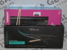 Lot to Contain 1 Tony and Guy Style Fix Straighteners and 1 Tresemme Salon Smooth Ceramic Style