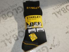 Brand New Packs of 3 Sizes UK6-11 Reinforced Work Socks RRP£6pack