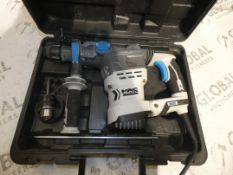 Assorted Items to Include 1 Toolbox and 1 McAllister Rotary Hammer Drill RRP £20 - £140 Each