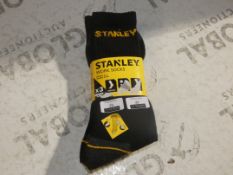 Brand New Packs of 3 Sizes UK6-11 Reinforced Work Socks RRP£6pack