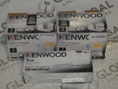 Boxed Assorted Kenwood Items to Include a True Electric Knife and 2 Mini Choppers RRP £20 Each
