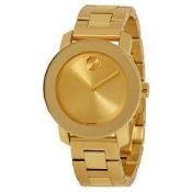 Boxed With Warranty Movado 3600085 Ladies Bold Watch RRP £475
