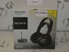 Boxed pairs of Sony RF811RK Wireless Headphones RRP£60 a Pair