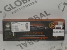 Boxed Pair of Nicky Clarke Supershine 235degrees Steam Conditioning Hair Straighteners RRP£45