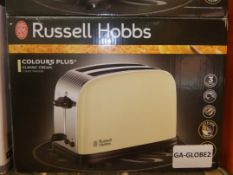 Russell Hobbs Classic Cream 2 Slice Toaster RRP£30each