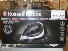 Boxed Russell Hobbs Easy Store Steam Irons RRP£30each