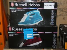Assorted Items to Include 1 Russell Hobbs Supreme Steam 2400w Iron, 1 Phoenix Gold Free Flight