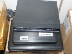 Lot to Contain 4 Assorted Items to Include Blaupunkt DVD Player, 2 Blaupunkt Portable DVD Players