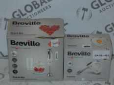 Assorted Items to Incude 1 Breville Simplicity Hand Mixer and 1 Breville Pick and Mix Vanilla