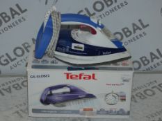 Assorted Items to Include 1 Tefal Aquaspeed Precision Iron and 1 Tefal Ultraglide Iron RRP£40each