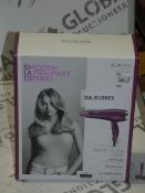 Babyliss Smooth Ultrafast Drying Velvet Orchid Hair Dryers RRP£35each