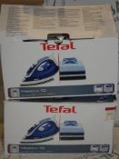Tefal Maestro 70 Stainless steel Solar Plate Irons RRP£35each