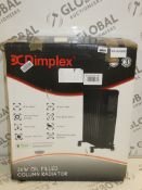 Dimplex 2kw Oil Filled Column Radiator RRP£90