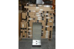 Pallet Containing 50 Brand New My Plan 300mm Mirrored Units for Downlighters