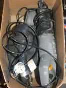Lot to Contain 3 Assorted Titan Power Tools to Include an Orbital Sander, an Electric Planer and a